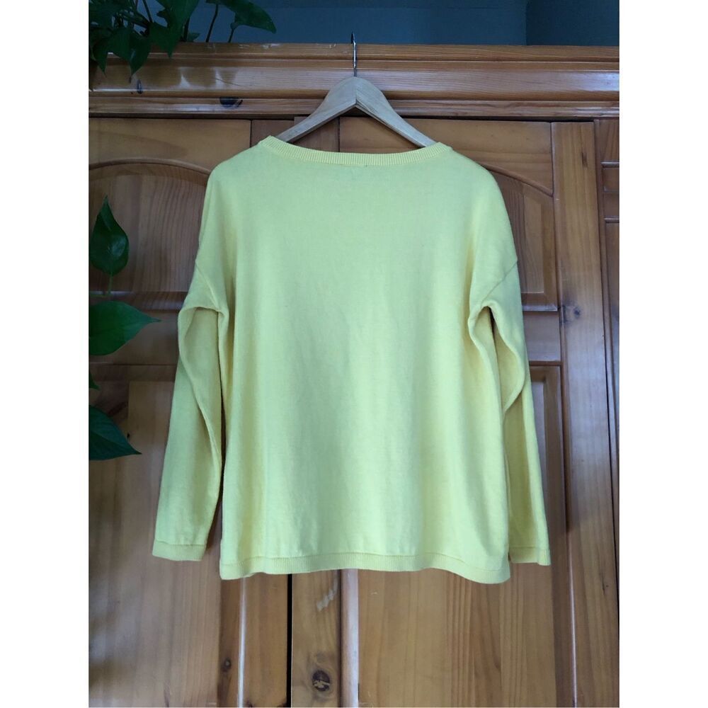 J.CREW Womens Long Sleeve Cotton-Wool Blend Teddie Sweater SZ PL - Picture 6 of 11